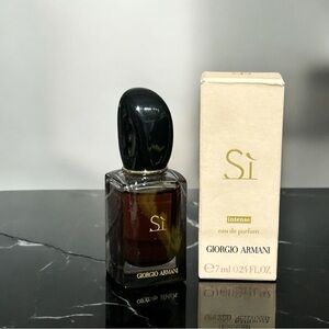 Giorgio Armani Si Intense Eau de Parfum‎ Miniature 0.24 FL. Oz.